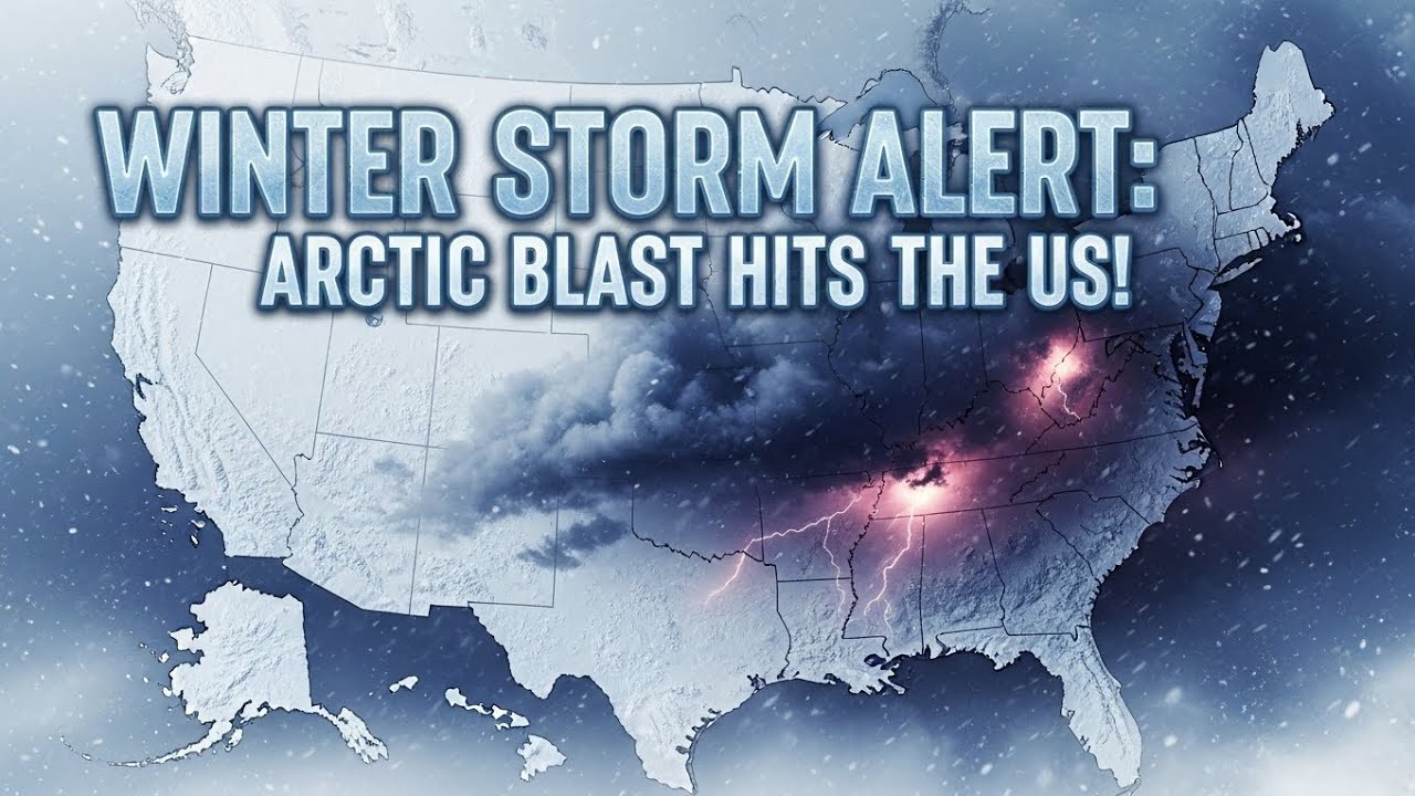 Winter Storm Alert: Arctic Blast Hits the US!#WinterStorm2025# ...