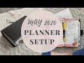 May 2020 Planner Setup! | PLANNER PERFECT METHOD in a Traveler's Notebook | The Pixie Planner