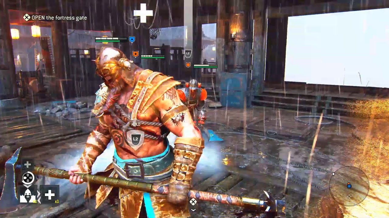 For Honor Gameplay Vikings Vs Samurai Youtube