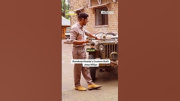 Randeep Hooda talks about the engine in his custom built Jeep Willys!