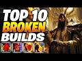 TOP 10 NEW &amp; BROKEN BUILDS! Path of Exile Builds (POE 3.27 BUILDS)
