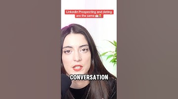 Prospect on LinkedIn how you would online date 👩‍💻✉️ #sales #salesprospecting #b2b #marketing #sdr