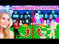 HAUNTED HOUSE Build Challenge With MOODY In Adopt Me! (Roblox)