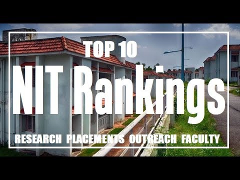 NIT Colleges Rankwise | Ranks For Placements, Faculty, Research And Outreach | Top 10