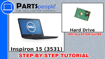 Dell Inspiron 15 (3531) Hard Drive & Caddy How-To Video Tutorial