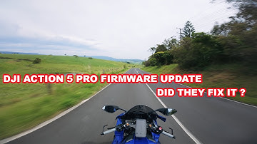 DJI ACTION 5 PRO BITRATE FIRMWARE UPDATE | DID THEY FIX IT ?