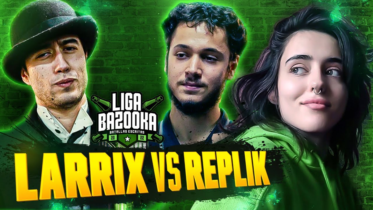 FILOSOFÍA Y ARTE se fusionan! 💥LARRIX vs REPLIK en LIGA BAZOOKA 🧠DARUMA REACCIONA
