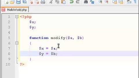 PHP 13 - Arguments in functions Tutorial