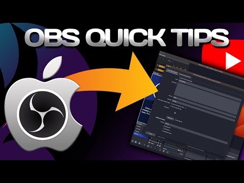 OBS Quick Tips