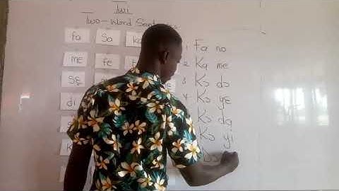 Grade 2 Twi Lesson