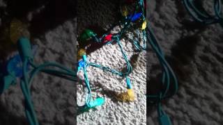 How to shorten/splice mini LED Christmas lights