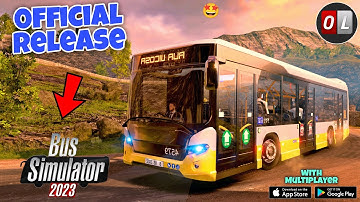 New Bus Simulator 2023 @OviLexSoft | Info for Official Release Date & Final Teaser | Android/ios