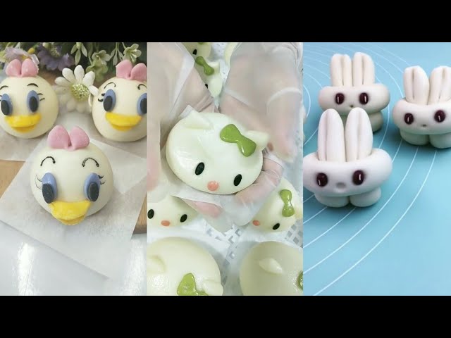 How to Make Cute Chinese Steamed Buns | Mantou Compilation | How