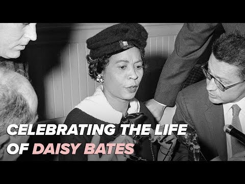 Celebrating the life of civil rights activist Daisy Bates