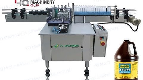 wet glue labeling machine manufacturer for plastic glass bottle labeler testing video