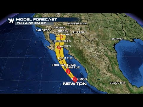 Cement Ketch Audacious verses Hurricane Newton 2016