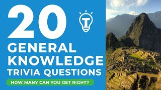 20 Trivia Questions - General Knowledge Quiz Ep.34 ❓🤔 screenshot 2