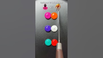 Italian brainrot & Squid game (Part 4) Guess the mixed colors #colormixing #satisfying #sharkzhan