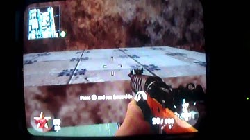Black ops Wii glitches jumps & spots part1