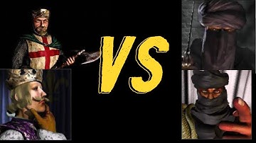 LIONHEART PHILLIP VS NIZAR CALIPH | Stronghold Crusader Aggressive AI Battle