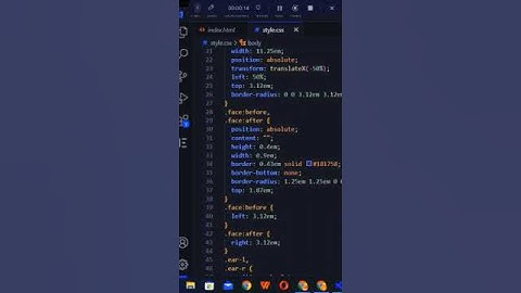 CSS Dancing Cat Animation | CSS Speed Coding