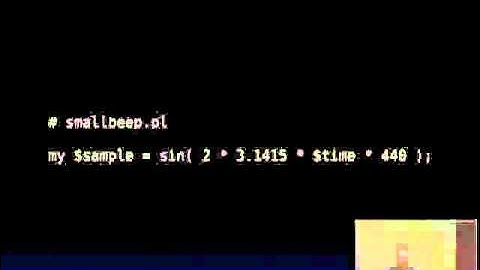 Brock Wilcox   NoiseGen: Generate Sound With Perl  Blips and Beeps