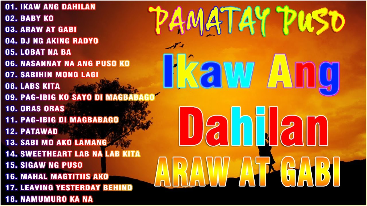 Nyt Lumenda   Pampatulog 2020 Tagalog Love Song Nonstop Compilation    Ikaw Ang Dahilan5