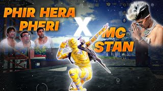 PHIR HERA PHERI x MC STAN 👽❤️ PUBG\/BGMI MONTAGE || Zboi Playz |@captengamingyt@GoogleBABAGaming