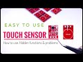 How to use Capacitive touch sensor module | Functions & Problem solving