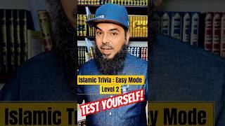 #Islamic #trivia Easy Mode: Level 2 #shaykhuthmanibnfarooq