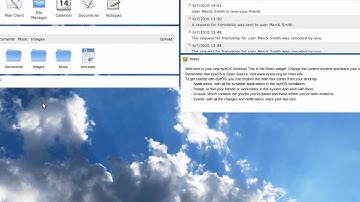 eyeOS 2.x - Sharing a Document