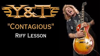 Y&T Contagious Riff Lesson