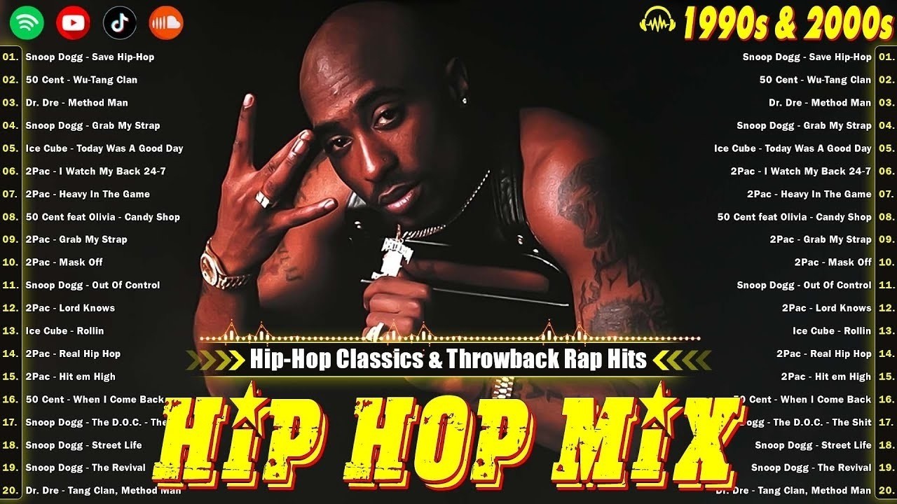 Old School Rap Legends Mix 🎶 2Pac, Eazy-E, Onyx, Ol' Dirty