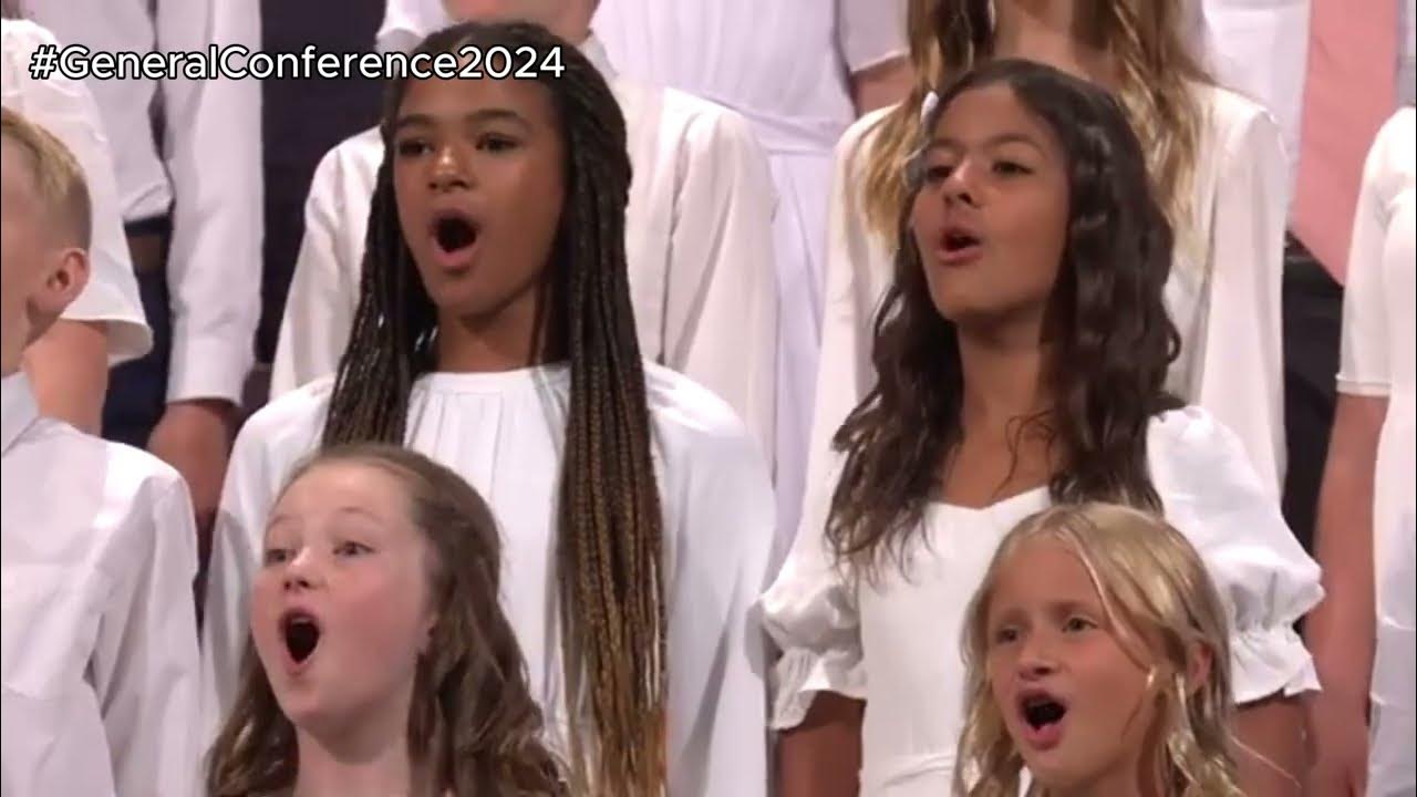 Children's Choir at the October General Conference 2024 Children's Choir at the October General Conference 2024