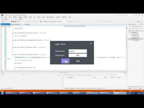Designing Login Form Part 4
