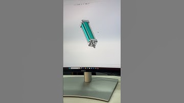 pneumatic cylinder assembly #solidworks #solidworkstutorial #pneumatic #mechanical #automation