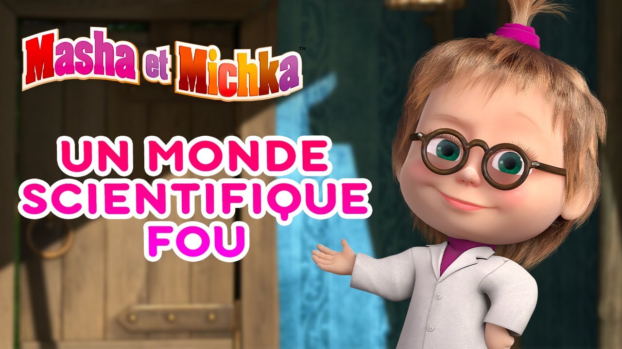 ⁣Masha et Michka 🧲🧬 Un monde scientifique fou 🧲🧬 Collection d'épisodes ☀️ Masha and the Bear