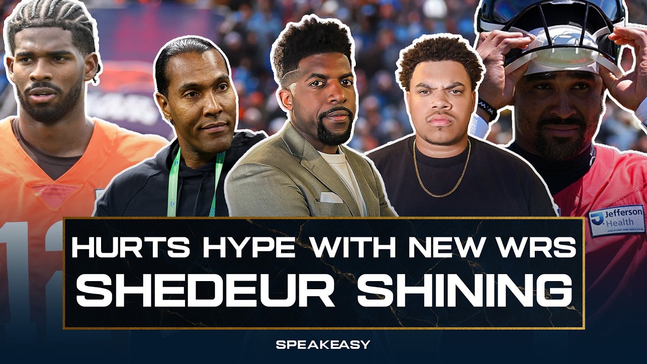Acho, T.J. & Carebear React To Browns QB Competition, Hurts’ New Offense, 49ers Injuries & MORE!