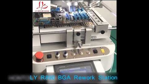 LY R890 Semi-automatic BGA rework station with optical align function
