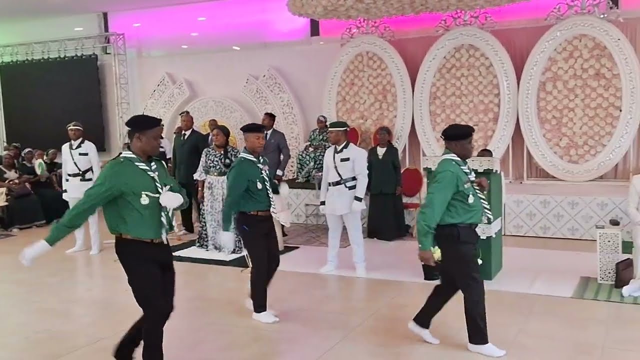 DEFILE SCOUT KIMBANGUISTE KU EJCSK PAROISSE PILOTE D’EUROPE KIA 7 SEPTEMBRE 2025