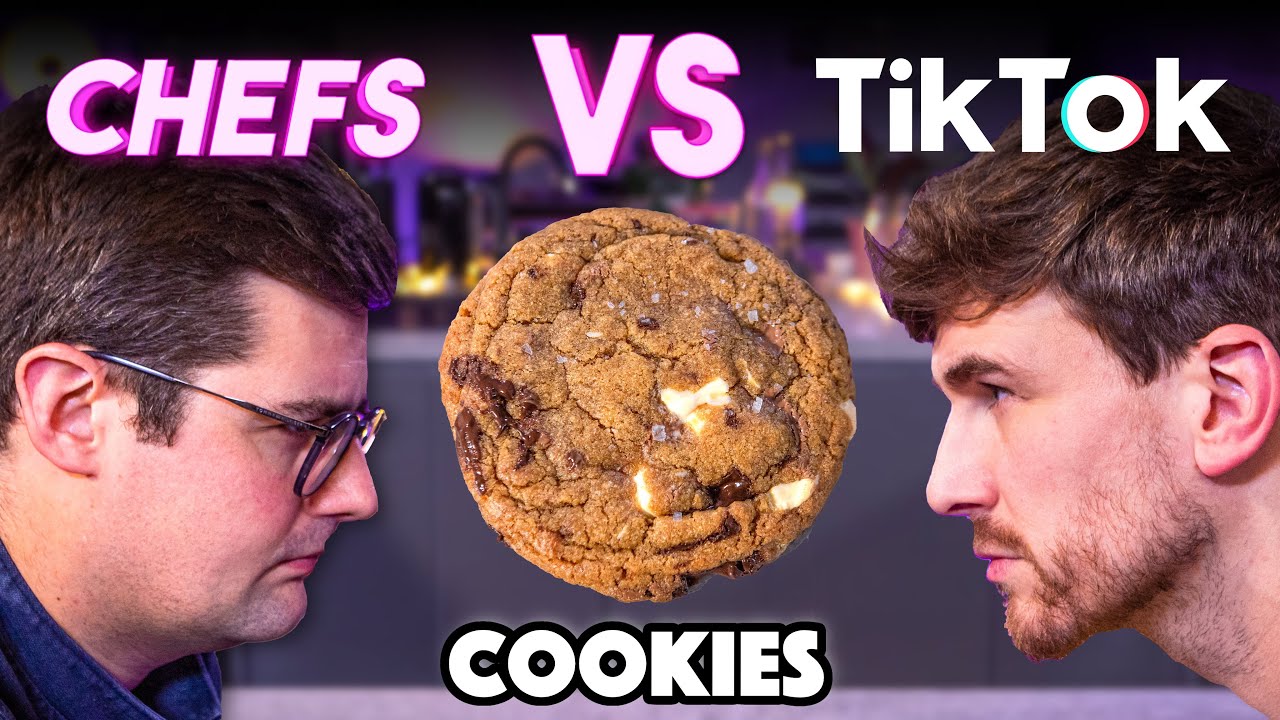 CHEFS vs TIKTOK: How to Make the BEST Chocolate Chip Cookie?? | Sorted Food