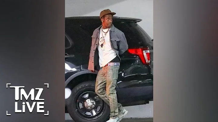 Travis Scott Parties with Kim Kardashian Look-Alik...