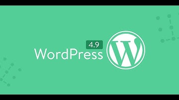 WordPress 4.9 Update What