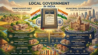 Local Government in India Explained | Panchayati Raj, Municipal Corporation & 73rd/74th Amendments