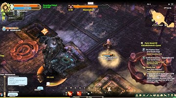 Archer & Cryomancer [Lvl 29] vs Mummyghast [Lvl 46] (Tree of Savior)