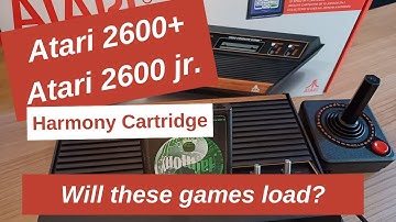 Atari 2600+ and Harmony Cartridge: Will these games load?