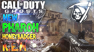 CoD Ghosts: NEW DLC Map Pharoh w/K.E.M Strike (Call of Duty Gameplay)