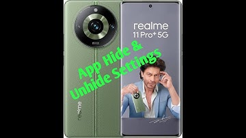 How to hide apps in Realme 11 pro 5g // Realme 11 pro // Hide & Unhide app
