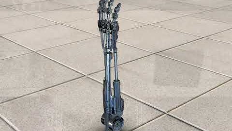 Endoarm V2.0 test (Kompas 3D Artisan Rendering)