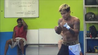 John Riel Casimero SUPER SPEED Shadow Boxing & INTENSE Training For Nayoa Inoue LEGACY FIGHT